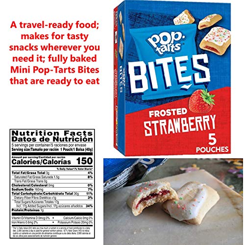 Pop-Tarts Bites | Tasty Filled Pastry Bites Variety Pack Of 3 |1