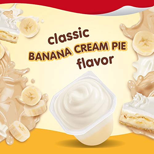 Snack Pack Banana Cream Pie Pudding Cups, 4 ct