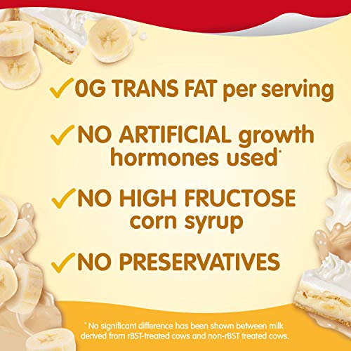 Snack Pack Banana Cream Pie Pudding Cups, 6 ct