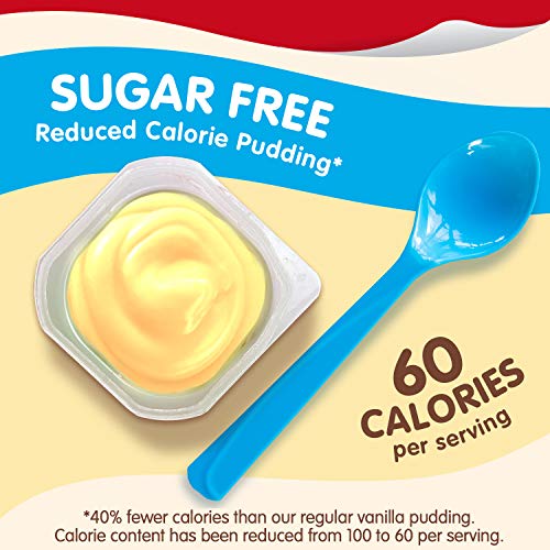 Snack Pack Pie Pudding Cups, Vanilla Sugar Free, 4 Count Of 3.2