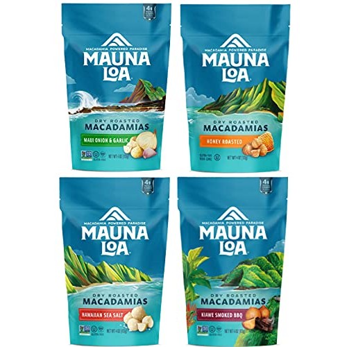 Mauna Loa Macadamia Nuts Snack Peak Variety Gift Box – Hawaiian