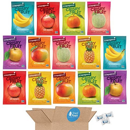 Crispy Green Freeze Dried Fruit Crisps Variety Gift Box - 14 Pack