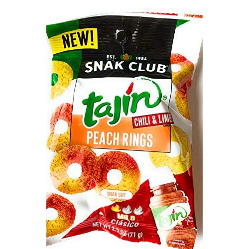 Chili And Lime Peach Ring 1 2.5Oz Bag