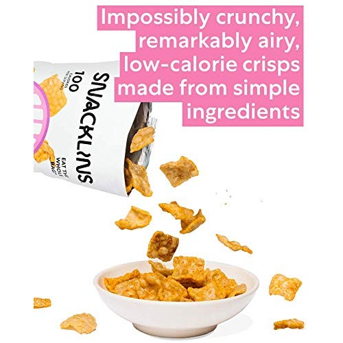 Snacklins Plant Based Crisps, Low-Calorie, Vegan, Non-Gmo, Glute