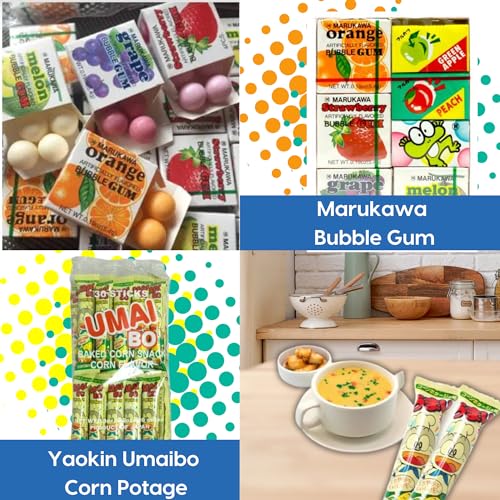 Japanese Snack and Candy Box by Snacko. Includes 12 Japanese Sna...