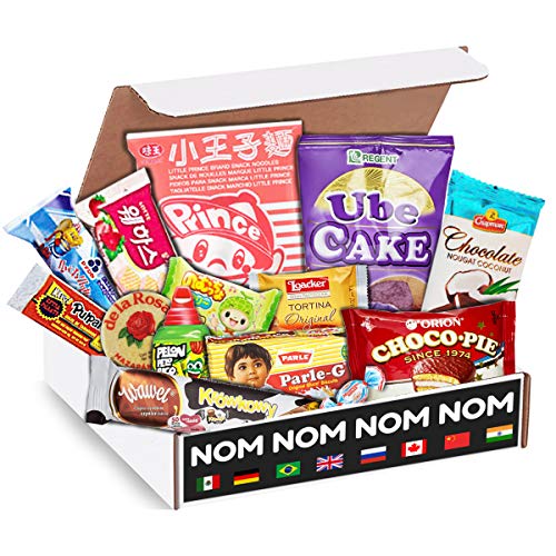 Elite World Snack Sampler Box - Foreign Snacks And Global Candie