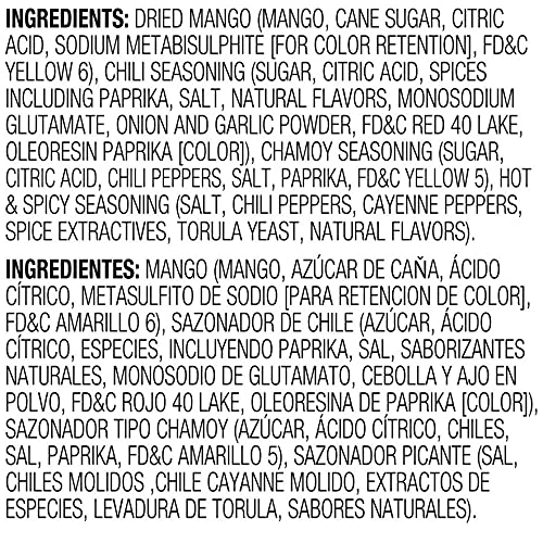 Muncheros Chili Mango, 7-Ounces, 5-Pack
