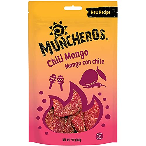 Muncheros Chili Mango, 7-Ounces, 5-Pack