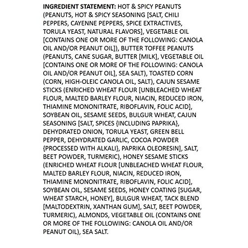 Snak Club All Natural Cajun Style Snack Mix, 6.75-Ounce Resealab...