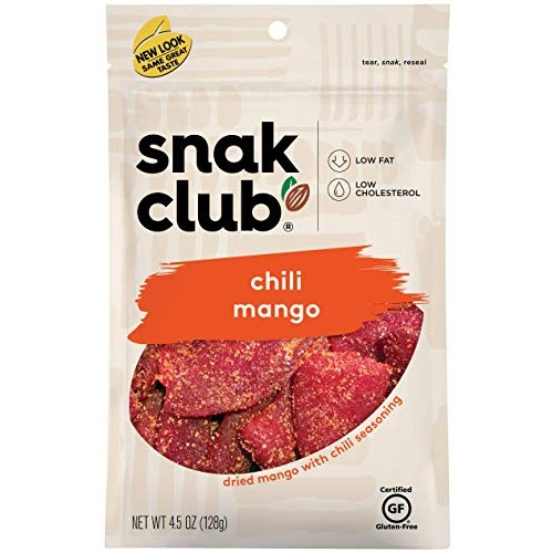Snak Club Snak Club Chili Mango, 4.5-Oz, 6-Pack, 4.5 Ounce