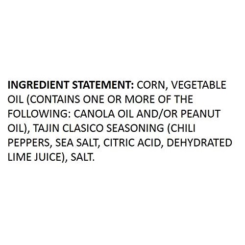 Snak Club Tajin Seasoned Toasted Corn 11 Ounce Resealable Family