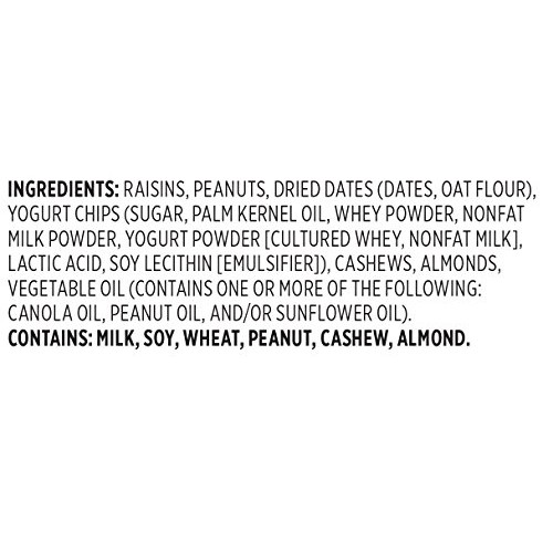 Snak Club All Natural Yogurt Trail Mix, Non-Gmo, 6.75-Ounces, 6-