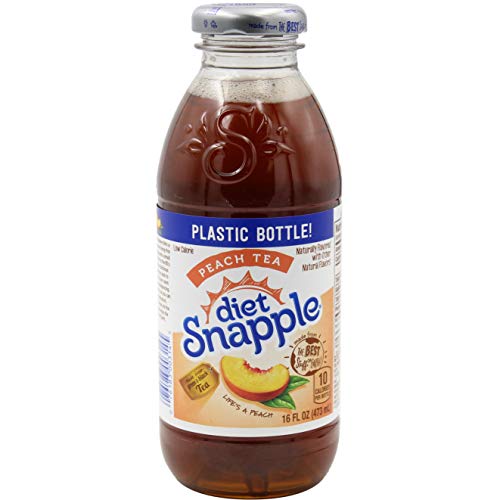 Snapple Diet Half And Half Iced Tea, 16Oz Bottle Pack Of 6, Tot