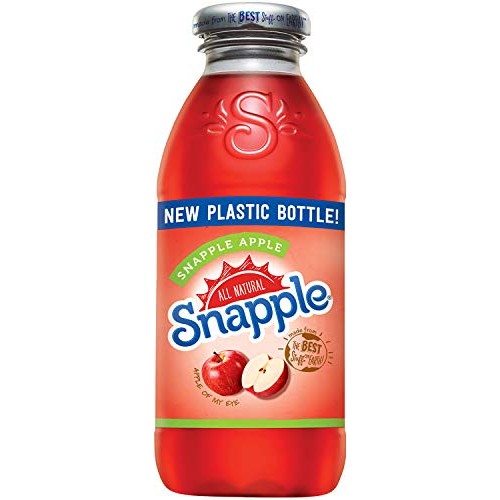 Snapple - Apple - 16 Fl Oz 24 Plastic Bottles