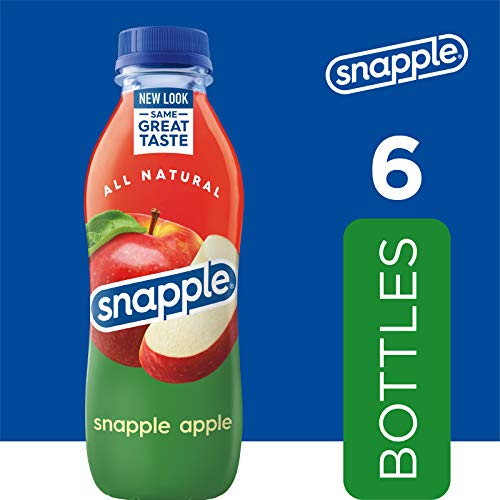 Snapple Apple, 16 fl oz recycled plastic bottle, 6 pack