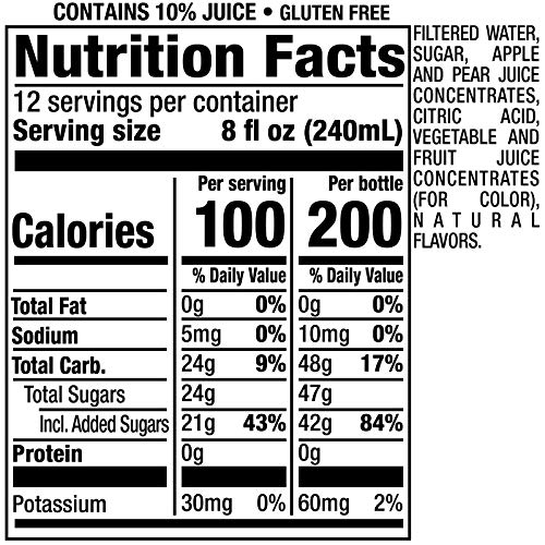 Snapple Apple, 16 fl oz recycled plastic bottle, 6 pack