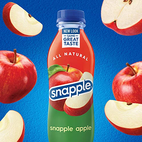 Snapple Apple, 16 fl oz recycled plastic bottle, 6 pack