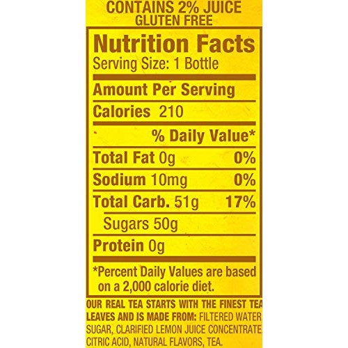 Snapple - Half N Half - Tea And Lemonade - 16 Fl Oz 12 Plastic