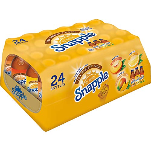 Snapple Iced Tea Variety Pack, 20 Fl Oz Pack Of 24