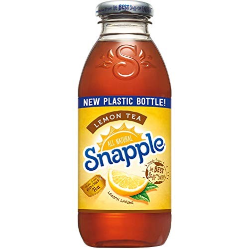 Snapple Iced Tea With Lemon, 16Oz Bottle Pack Of 8, Total Of 12