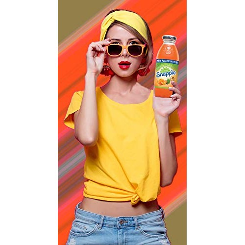 Snapple - Orange Carrot - 16 Fl Oz 24 Plastic Bottles