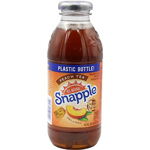 Snapple Peach Tea, All Natural, 16Oz Bottle Pack Of 6, Total Of