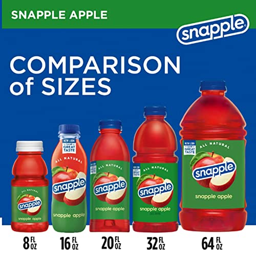 Snapple Zero Sugar Peach All Natural Iced Tea Gluten Free 100% R...