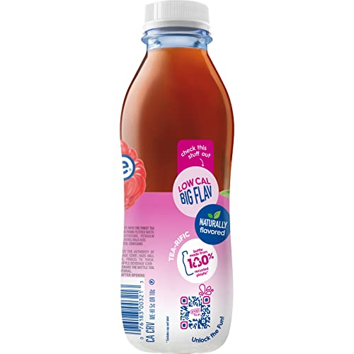 Snapple Zero Sugar Raspberry Tea, 16 fl oz recycled plastic bott...