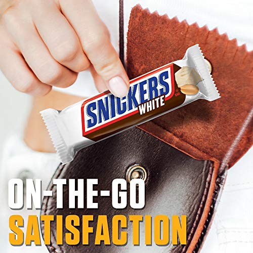Snickers White Chocolate Singles Size Candy Bars 1.41-Ounce Pac Snickers White Chocolate Singles Size Candy Bars 1.41-Ounce Pac