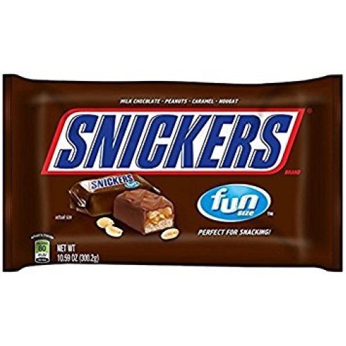 Snickers Fun Size Chocolate Bars, 10.59 Oz 2 Pack