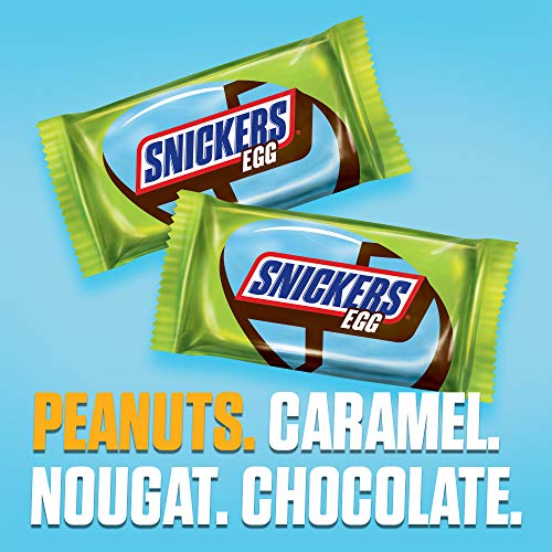 SNICKERS Easter Eggs Caramel Chocolate Candy Multi-Pack, 6.6 oz,...