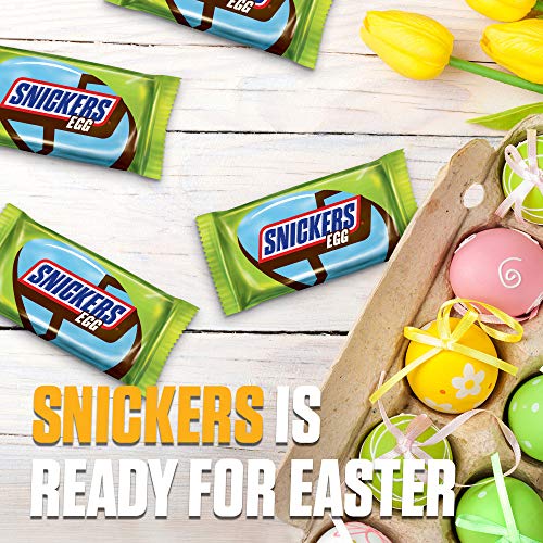 SNICKERS Easter Eggs Caramel Chocolate Candy Multi-Pack, 6.6 oz,...