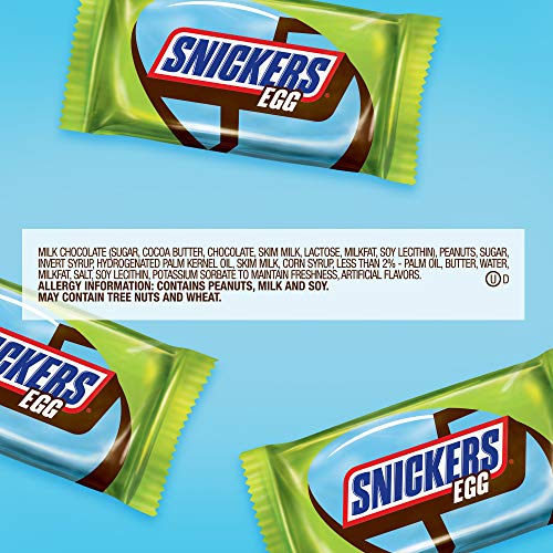 SNICKERS Easter Eggs Caramel Chocolate Candy Multi-Pack, 6.6 oz,...