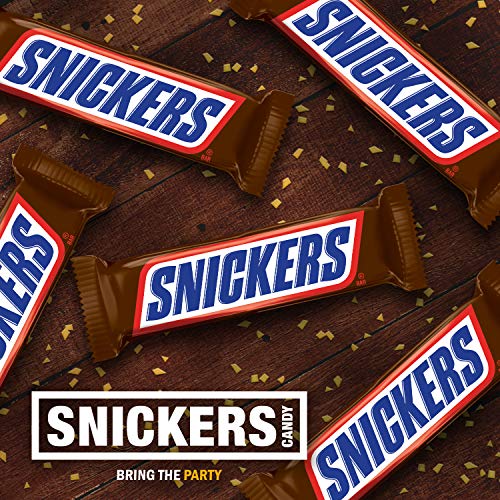 Snickers Singles Size Chocolate Candy Bars 1.86-Ounce Bar 48-Cou