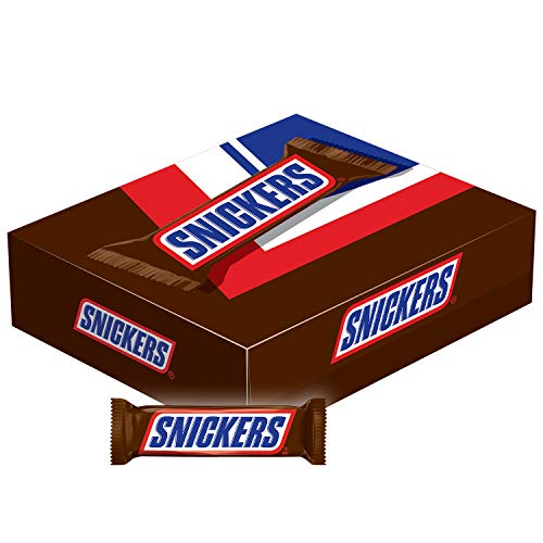Snickers Singles Size Chocolate Candy Bars 1.86-Ounce Bar 48-Cou