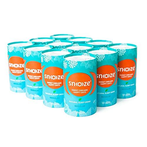 Snoooze Sleep Aid Drink, Night Time Liquid Sleeping Supplement