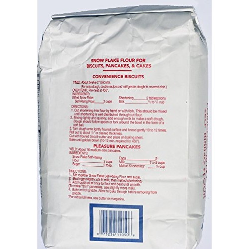 Snow Flake Self-Rising Flour 80 Ounces 3 Pack