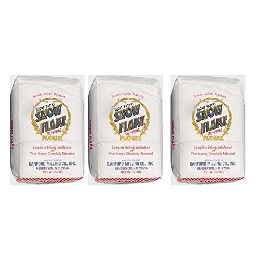 Snow Flake Self-Rising Flour 80 Ounces 3 Pack