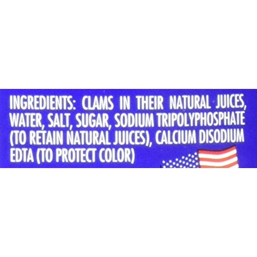 Snows By Bumble Bee Chopped Clams Juice, 6 Count