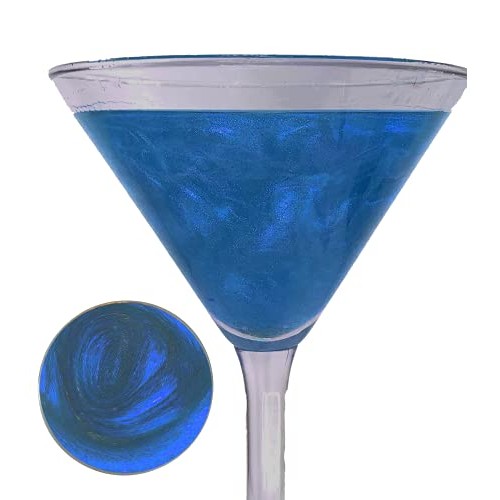 Snowy River Aegean Blue Cocktail Glitter - Kosher Natural Aegean