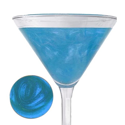 Snowy River Arctic Blue Cocktail Glitter - Kosher Natural Arctic