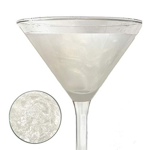 Snowy River Cocktail Glitter Sparkle, Kosher No-Color Drink Glit