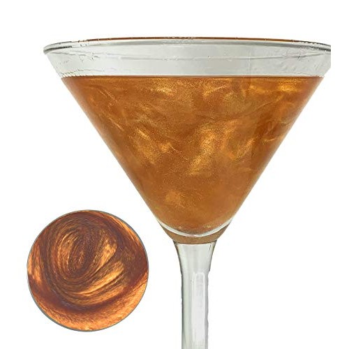 Snowy River Copper Cocktail Glitter - Kosher Certified Natural C