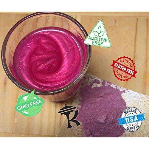 Snowy River Fuchsia Cocktail Glitter - Kosher Natural Fuchsia Dr