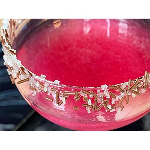 Snowy River Fuchsia Cocktail Glitter - Kosher Natural Fuchsia Dr