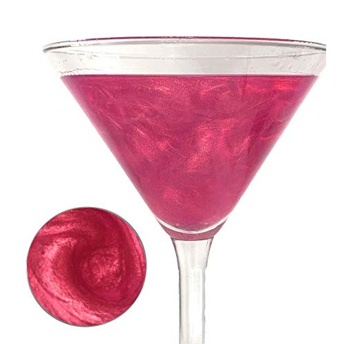 Snowy River Fuchsia Cocktail Glitter - Kosher Natural Fuchsia Dr