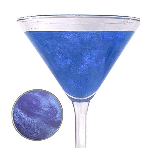 Snowy River Natural Sapphire Blue Cocktail Glitter, Kosher Blue