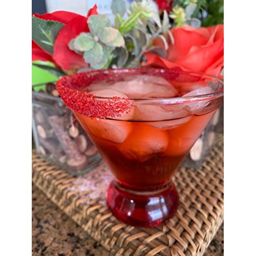 Snowy River Red Cocktail Glitter - Kosher Certified Natural Red