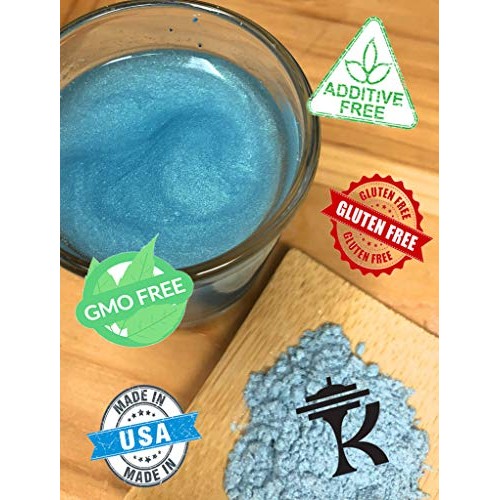 Snowy River Turquoise Cocktail Glitter - Kosher Certified Natura