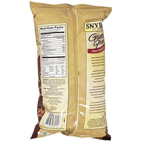 Snyders Of Hanover Gluten Free Mini Pretzels - 8 Oz - 2 Pk